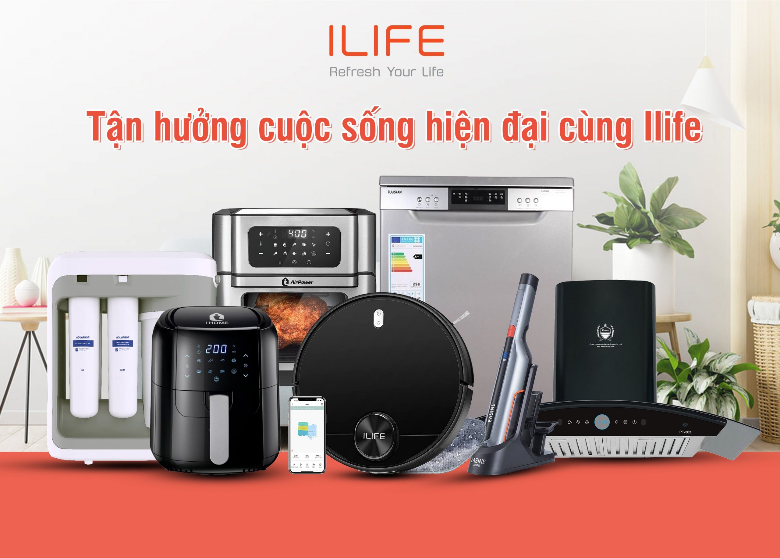thương hiệu robot hút bụi ilife